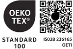 This rug has been tested for harmful substances by OKEI-TEX and is certified safe and harmless to human health