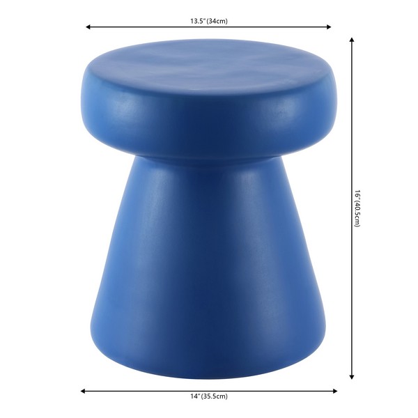 ACTUS CUBES STOOL ライトブルー ACS4603D Garden Stools - Safavieh