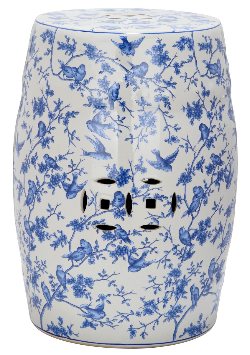 Acs4514a Garden Stools Safavieh Garden Stools Color Blue Pattern Save