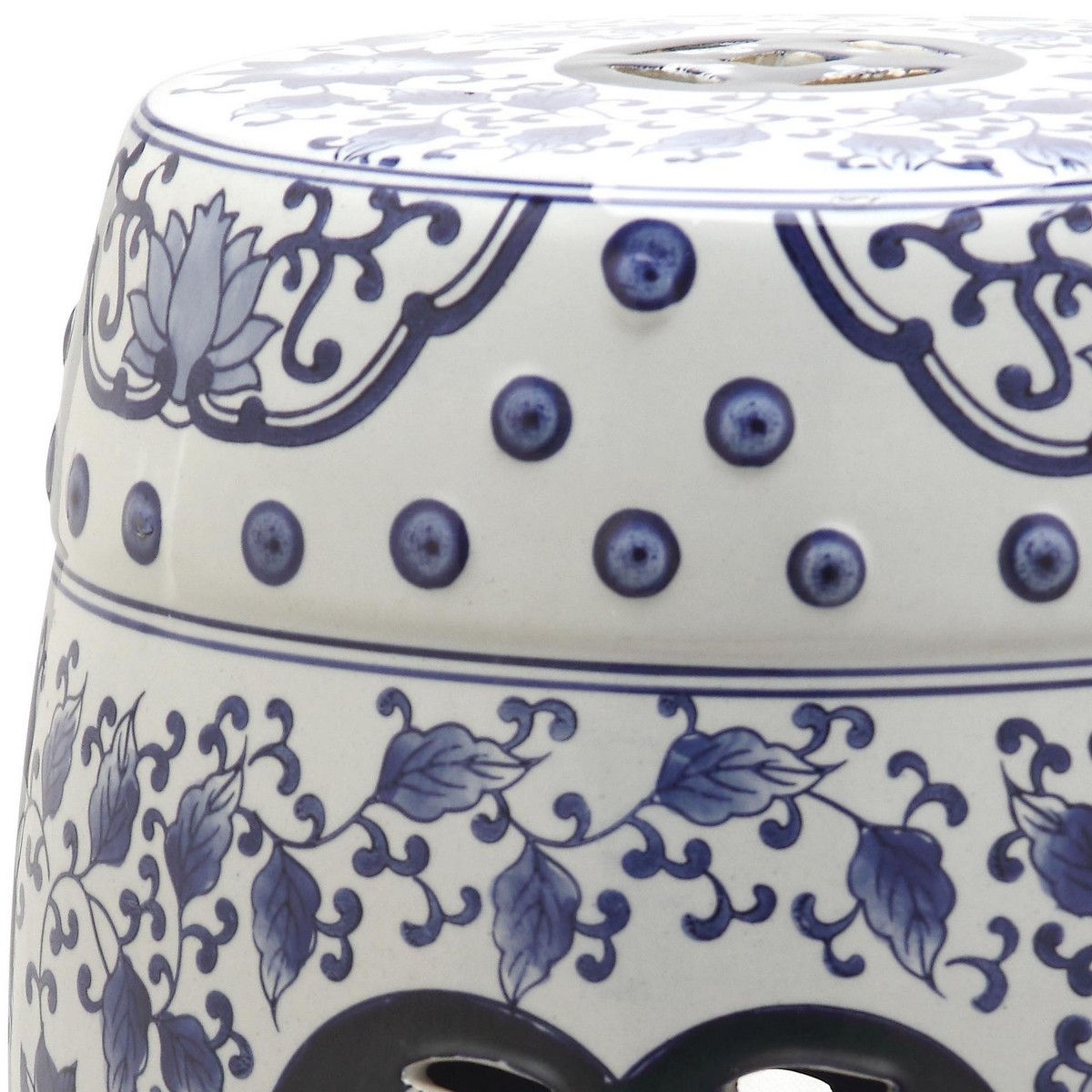 Acs4548a Garden Stools Safavieh Acs4548a Garden Stools Safavieh, Safavieh Acs4581a Parri Ceramic Decorative Garden Stool Blue And White