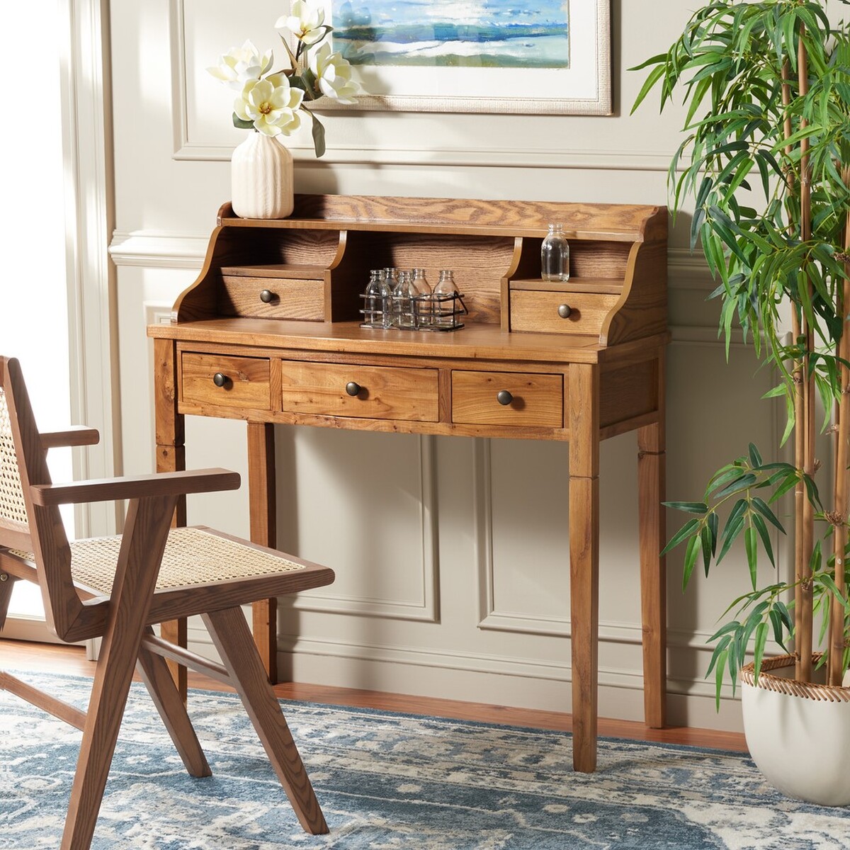 Amh6516a Desks Furniture By Safavieh Safavieh Landon Desk Amh6516a