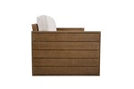 Santiago Eucalyptus Patio Sofa in Natural / Beige, detail view