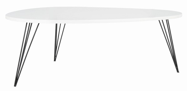 Furniture of America Mage 44.49 in. Reclaimed Black Oak