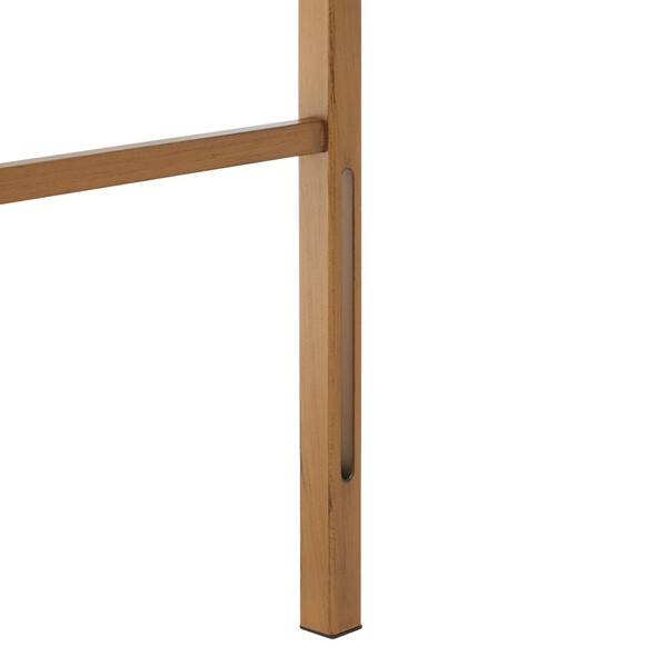 Lucinda Antique Gold Metal Headboard Headboards Furniture by Safavieh