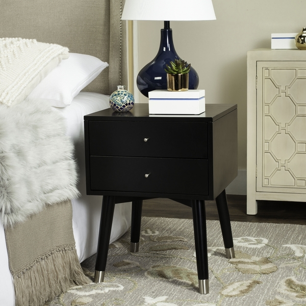 FOX6234D Accent Tables, Nightstands Furniture by Safavieh