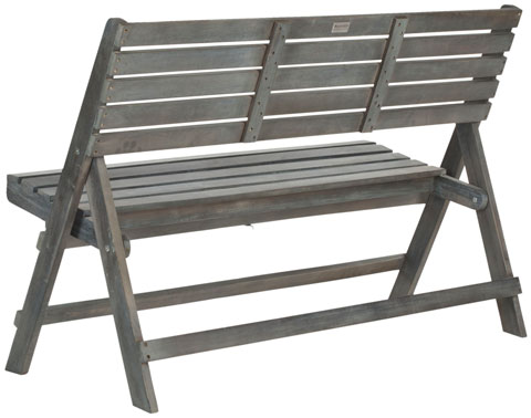 Back Channel FOLDING BENCH 新品同様 FOX6705A Garden Benches - Furniture by Safavieh