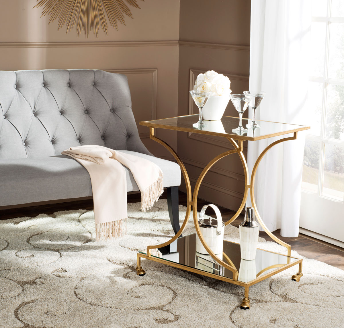 fox2555b bar carts furniture