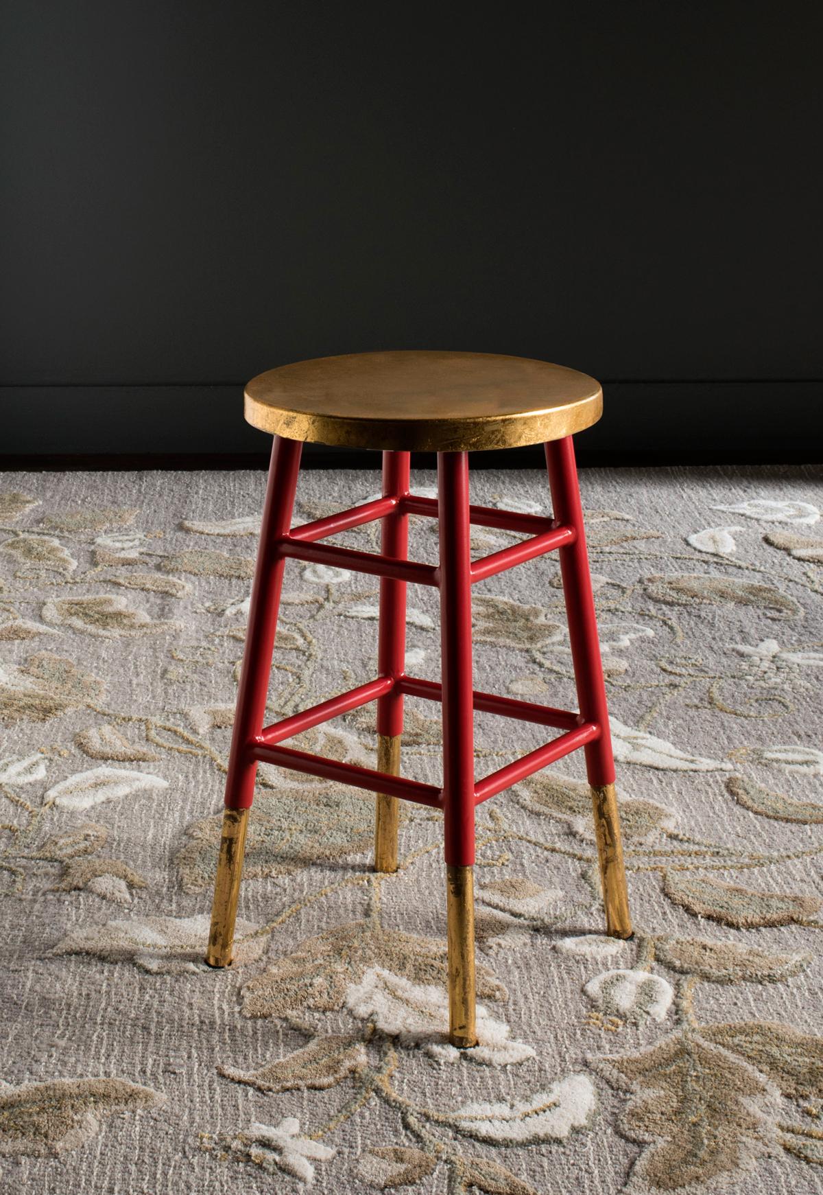Red Bar Stool Kitchen Stools
