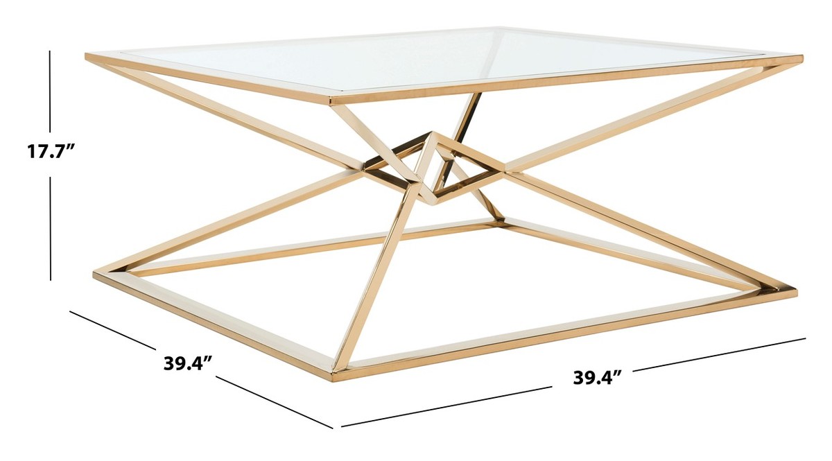 Fiorella Glass Top Coffee Table Design Fox9063b 2bx