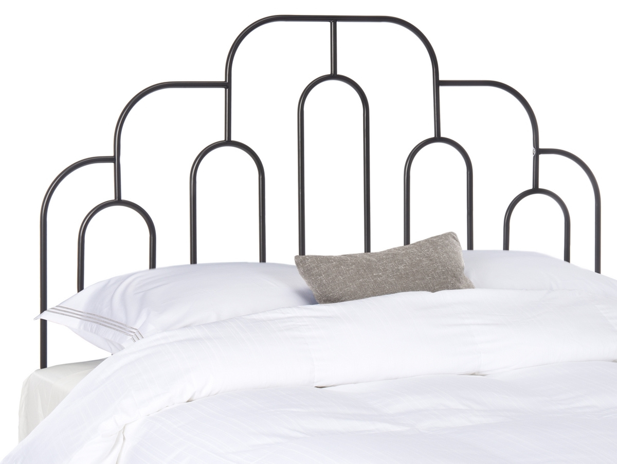 Paloma Metal Retro Headboard Headboards Furniture by Safavieh