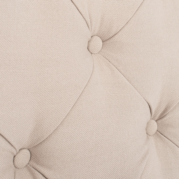 Arebelle Taupe Tufted Headboard Headboards Furniture by Safavieh