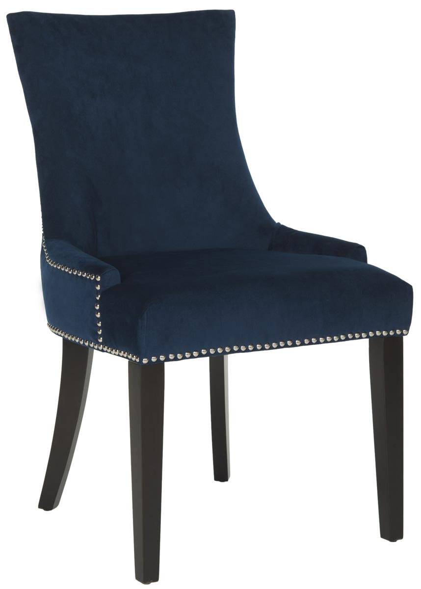 Navy Cushioned Dining Chairs Safavieh Com
