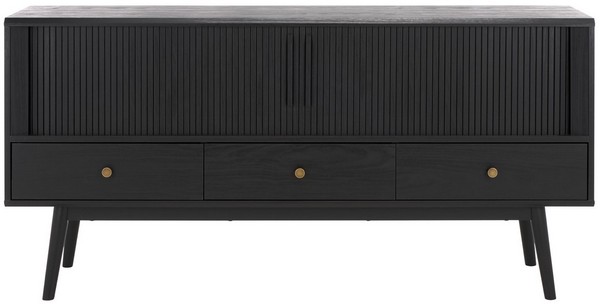 どらどら‼️　　MXV　マットブラック MED9625B-2BX TV Stands - Furniture by Safavieh