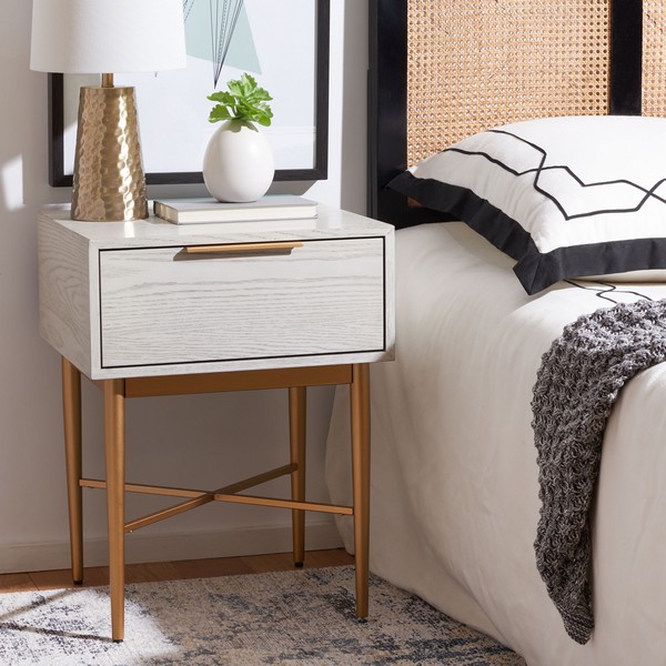NST6400B Accent Tables, Nightstands Furniture by Safavieh