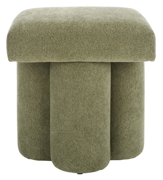 希少　Safavieh Palmer Ottoman　オットマン　グレー OTT1306A Ottomans - Furniture by Safavieh