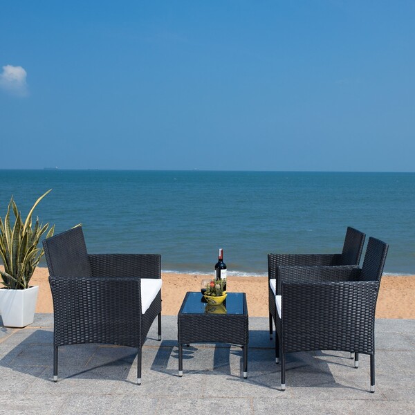 PAT7504A Patio Sets 4 Piece Furniture by Safavieh