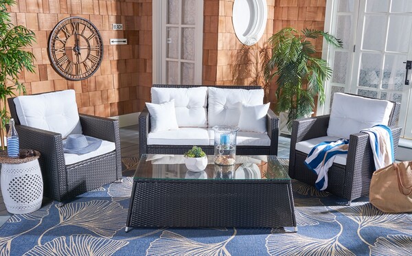 ​#18 希少ニアピリオド Bach 7C 全体24K金メッキ フルGP PAT7514A-2BX Patio Sets - 4 Piece - Furniture by Safavieh