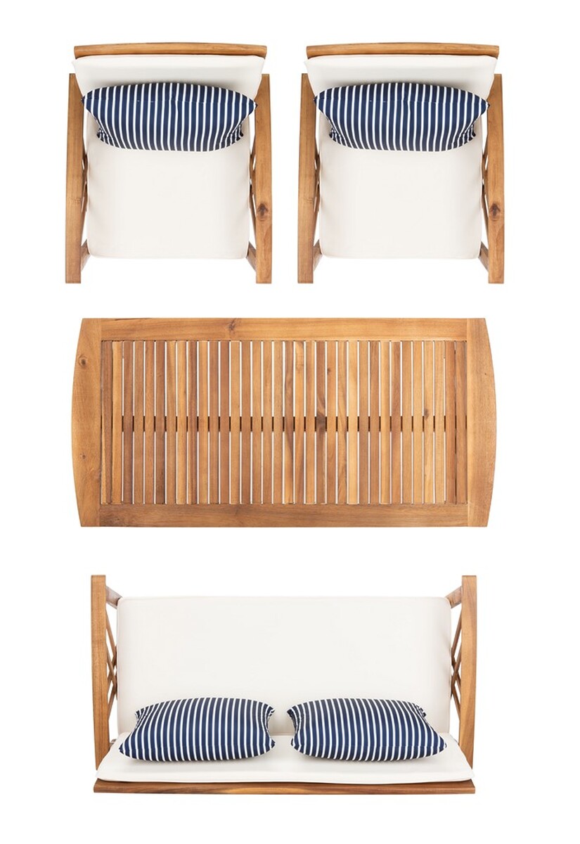 PAT7008F Patio Sets - 4 Piece - Furniture by Safavieh PAT7008F Patio Sets - 4 Piece - Furniture by Safavieh on Safavieh Fontana 4 Piece Outdoor Set id=81425