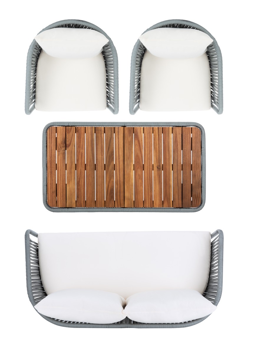 PAT7074A Patio Sets - 4 Piece - Furniture by Safavieh PAT7074A Patio Sets - 4 Piece - Furniture by Safavieh on Safavieh Ransin id=45496