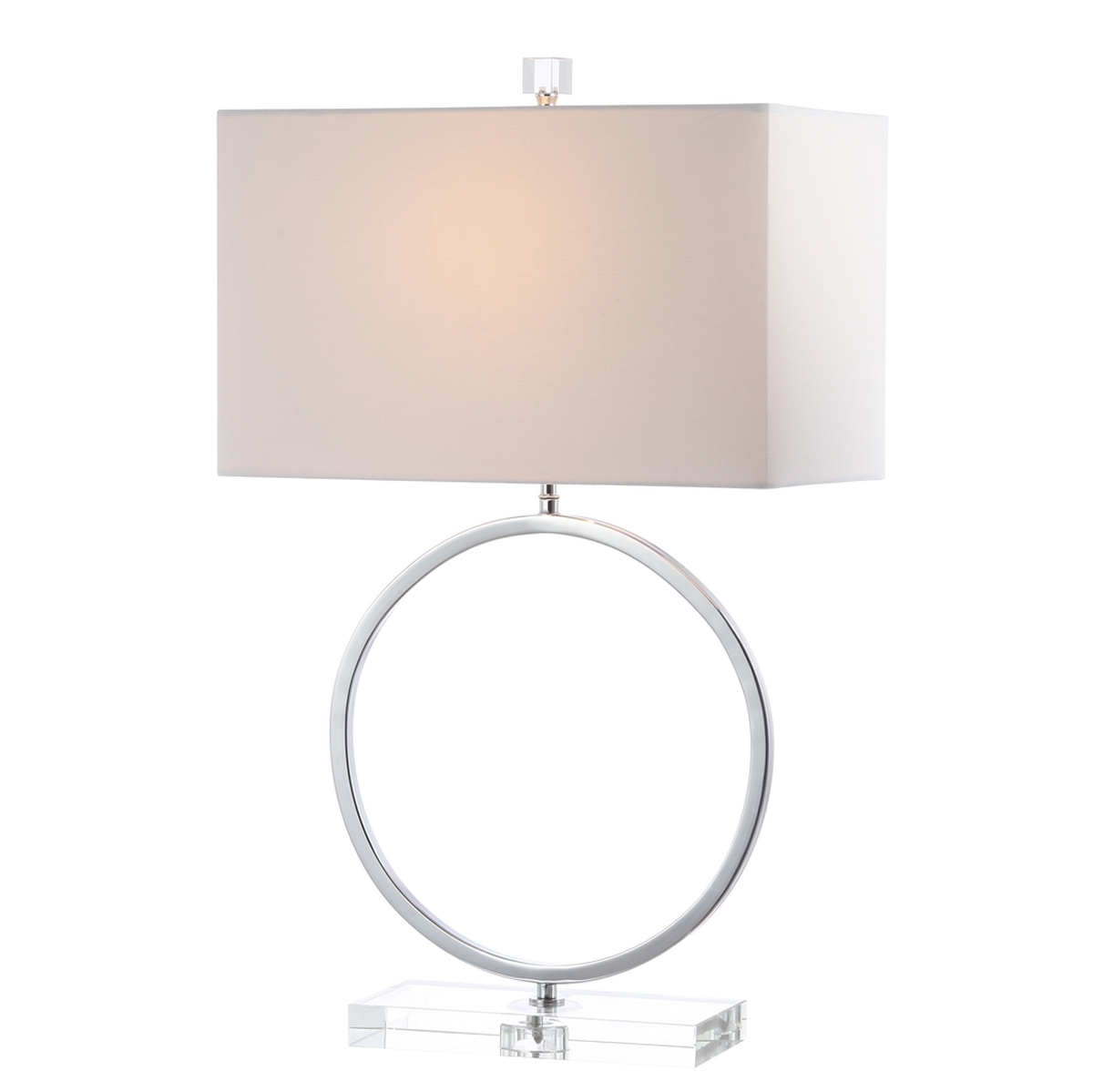 circle base table lamp