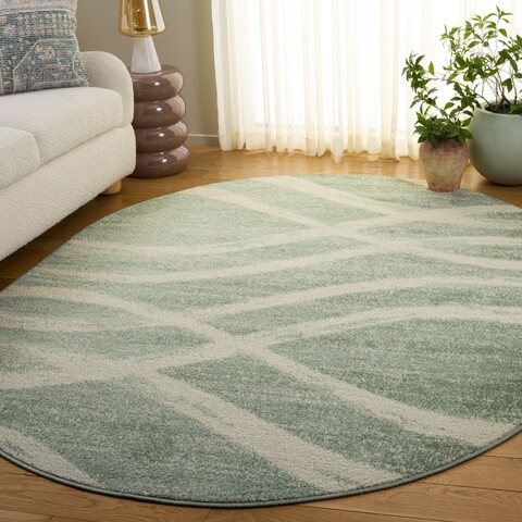 アクセサリー Russet Burbank Burger Rug (Green) Jewel Green Medallion Area Rug 5x8 | At Home