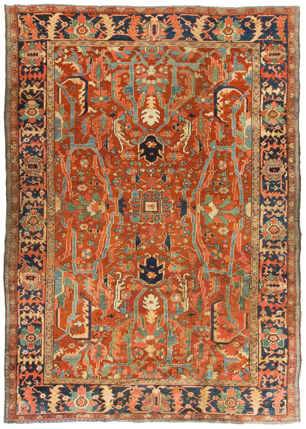 Rug ANT125523 Persian Heriz - Antique Area Rugs by Safavieh
