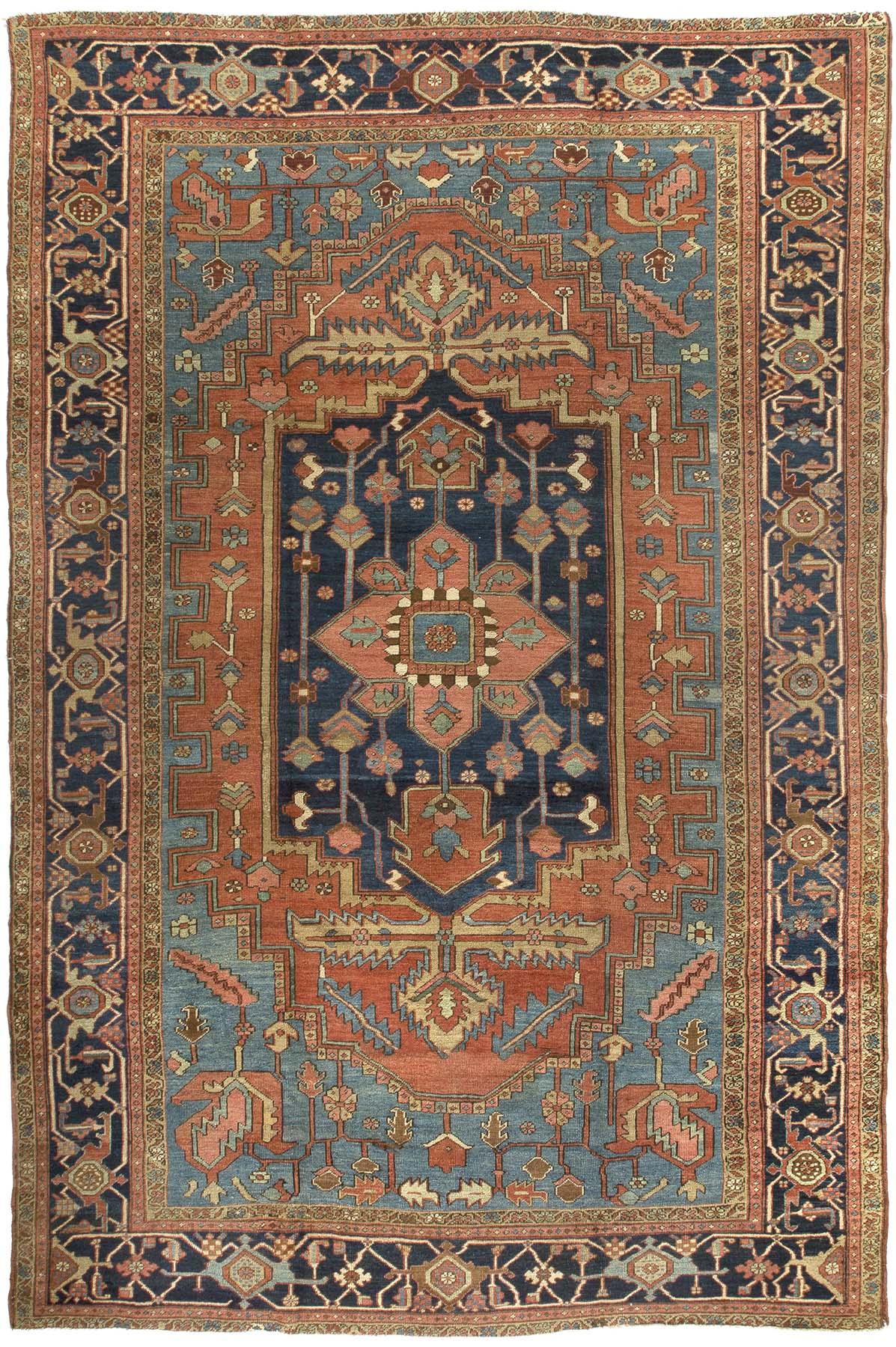 Rug ANT124517 Heriz - Antique Area Rugs by Safavieh