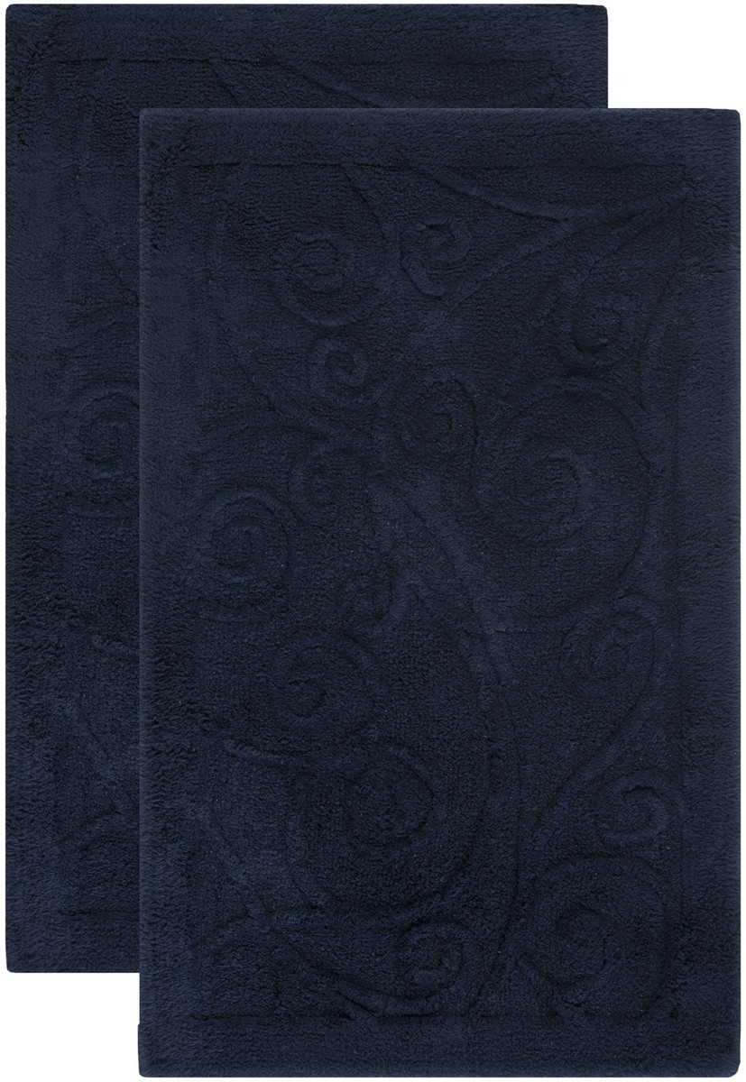 Rug Pmb637b Vine Scroll Bath Mats Area Rugs By Safavieh