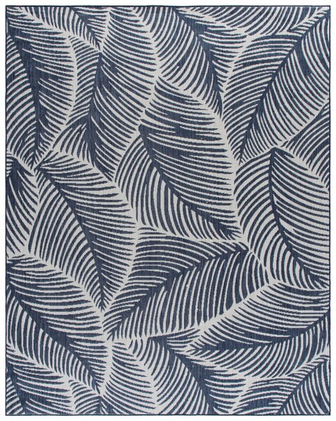 Beach House Rug BHS426N | Navy Floral Rugs - Safavieh