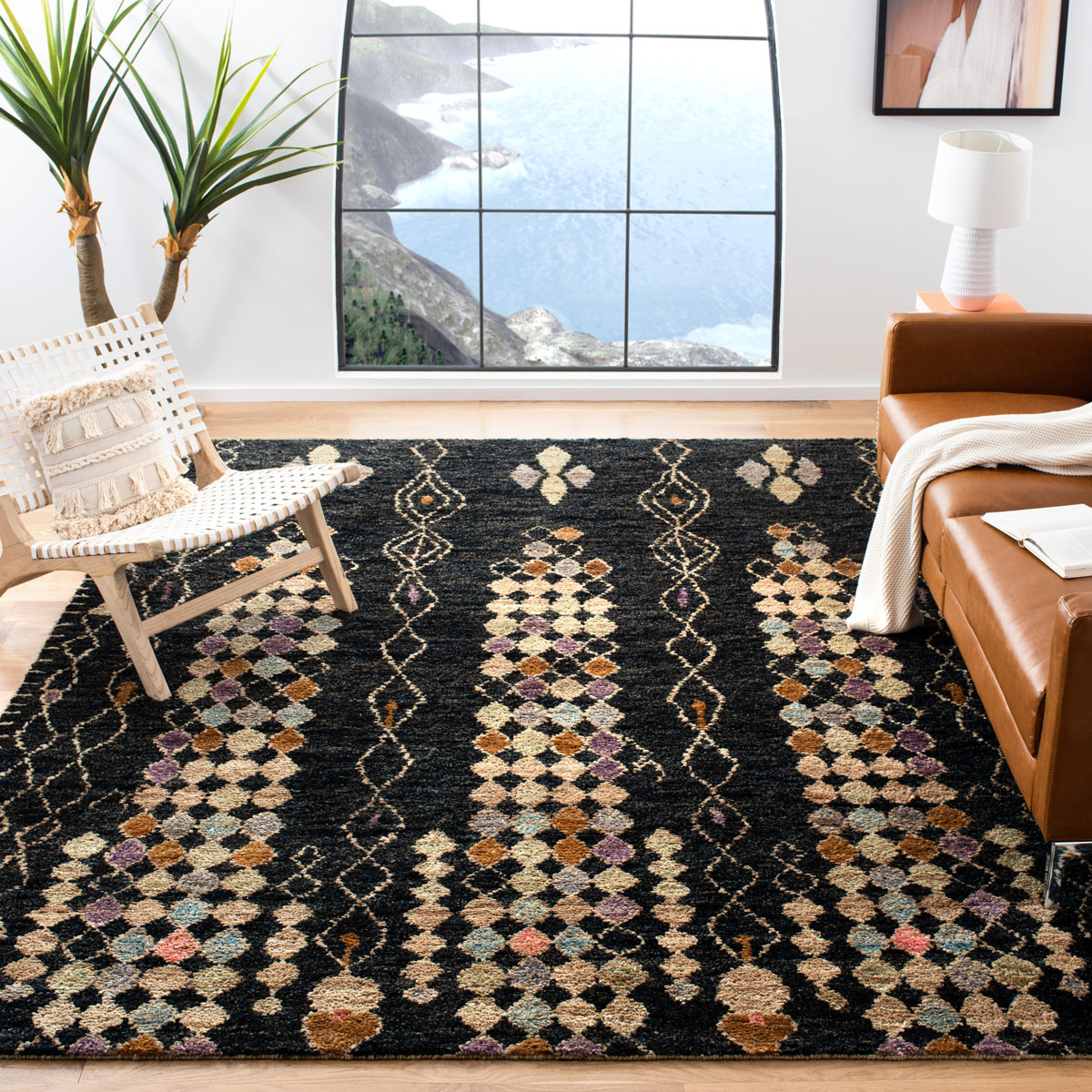 Rug BOH664A Bohemian Area Rugs by Safavieh