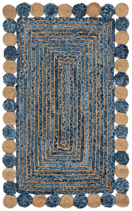 Cape Cod Collection Area Rug Rug CAP201C - Bedroom, Cape Cod, Dining Room, Home Office, Living Room ...