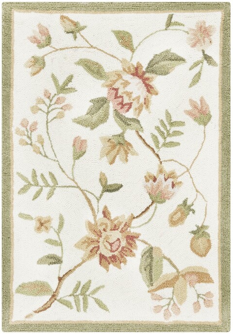 【未使用タグ付】OHGA BOUCLE KNIT クリーム Lynwood Square Upholstered Cube Ottoman Faux Shearling Cream