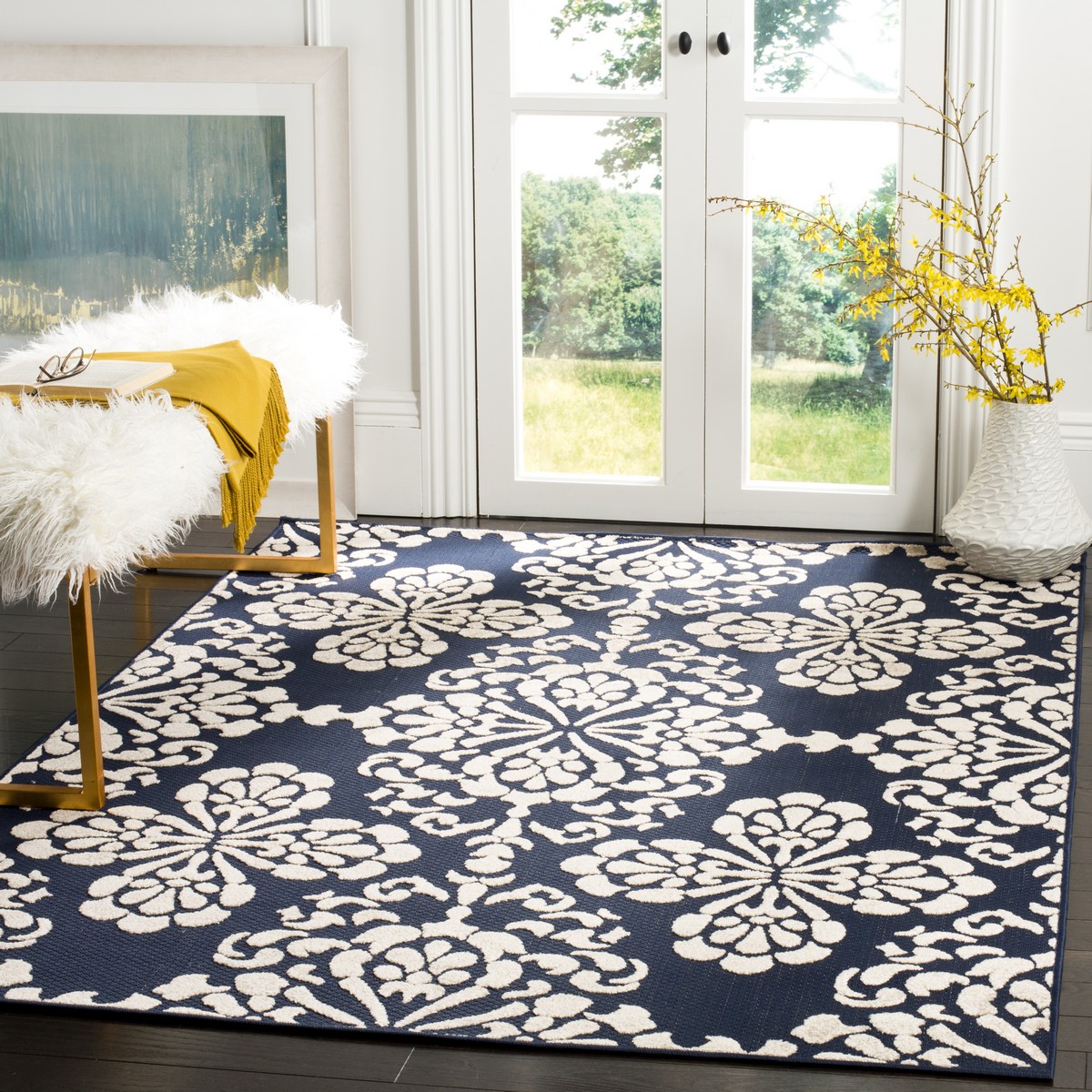 Rug COT908A - Cottage Area Rugs by Safavieh