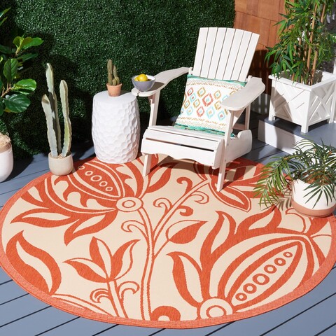 Floral Indoor Outdoor Rug - Safavieh.com