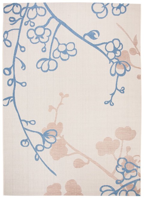 Cherry Blossom Patio Rug | Indoor Outdoor Rugs - Safavieh