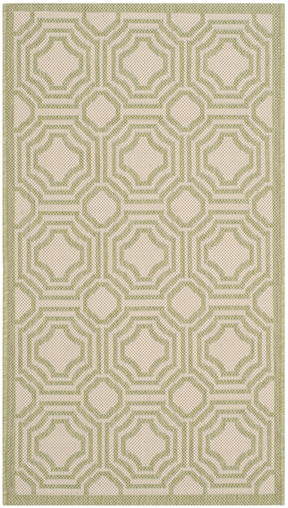 CY6112-218-3 27 x 5 Safavieh Courtyard Collection CY6112-218 Beige and Sweet Pea Indoor/ Outdoor Area Rug CY6112-218-3 27 x 5 Safavieh Courtyard Collection CY6112-218 Beige and Sweet Pea Indoor/ Outdoor Area Rug