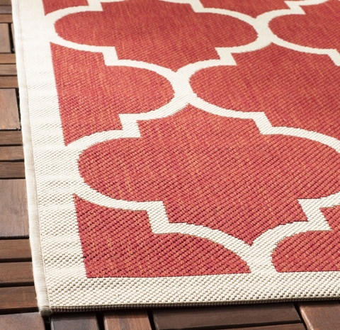 Mosaic Tile Outdoor Rug | Fade-Resistant Rugs - Safavieh