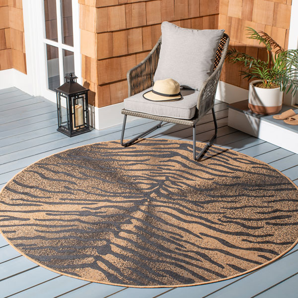 Tiger Print Outdoor Area Rug - Safavieh.com
