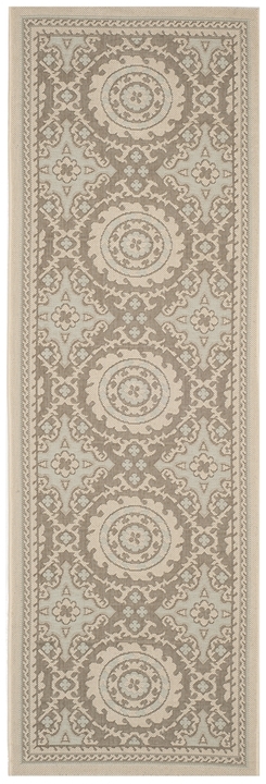 Beige Mosaic Tile Area Rug | Safavieh Indoor-Outdoor Rugs