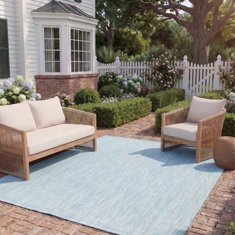 Aqua Indoor & Outdoor Rug - Safavieh.com