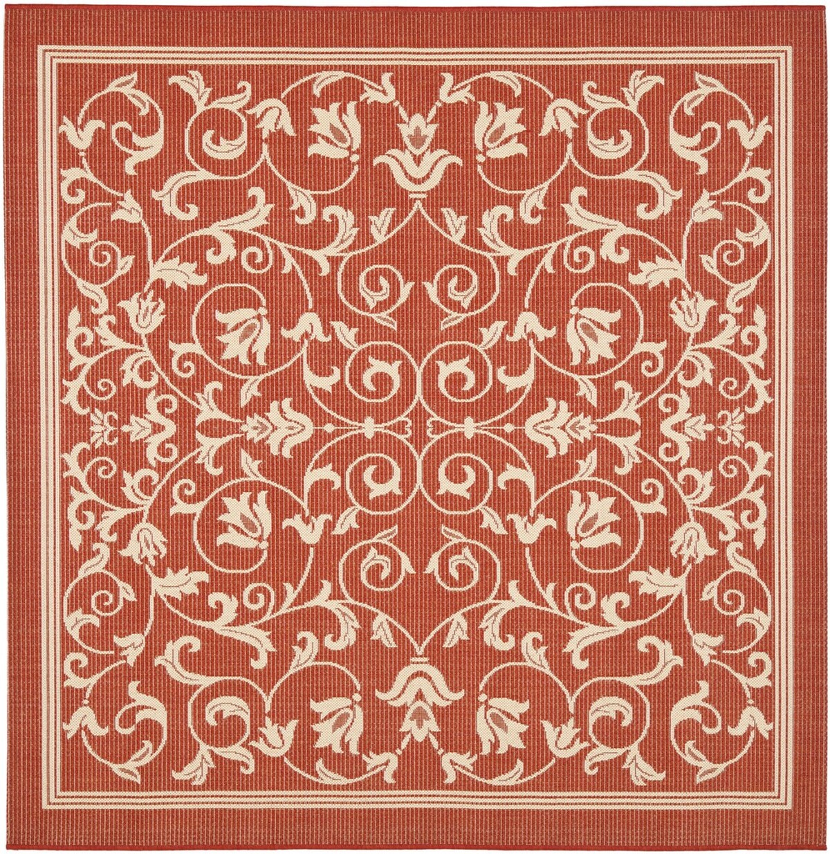 Red & Beige Weather-Resistant Area Rug - Safavieh.com Red & Beige Weather-Resistant Area Rug - Safavieh.com