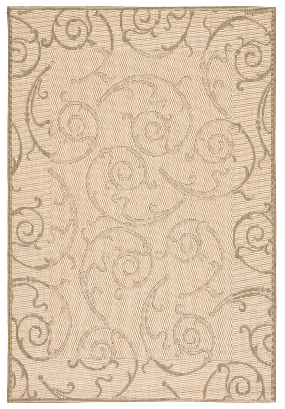 Green Vine Scroll Area Rug Safavieh IndoorOutdoor Rugs
