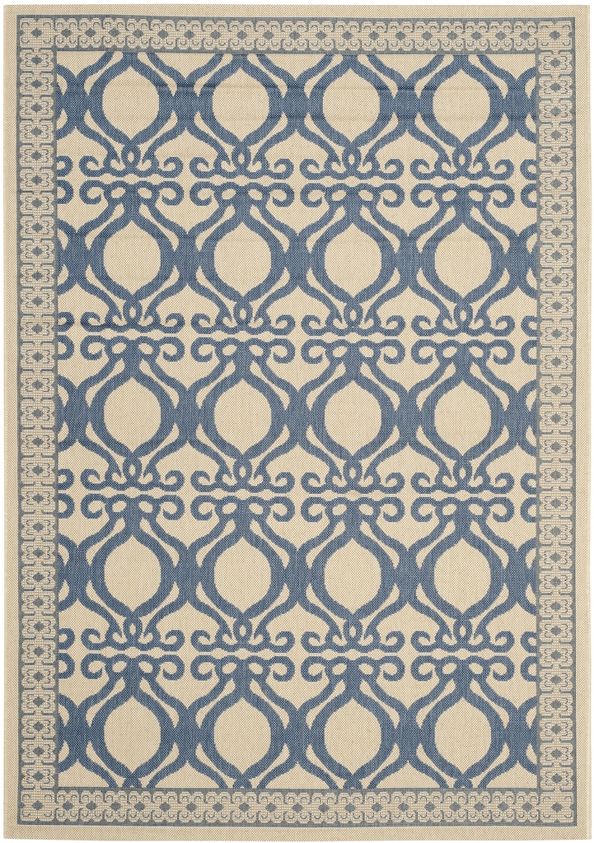 Blue & Natural Indoor Outdoor Rug - Safavieh.com