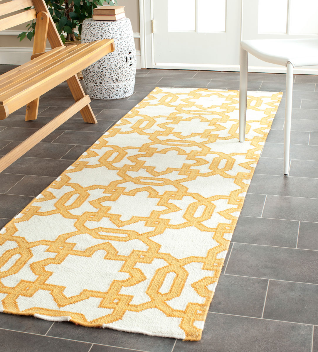 Rug DHU751C Dhurries Area Rugs by Safavieh