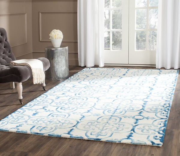 Rug DDY711H Custom Size Rugs, Dip Dye Area Rugs by Safavieh