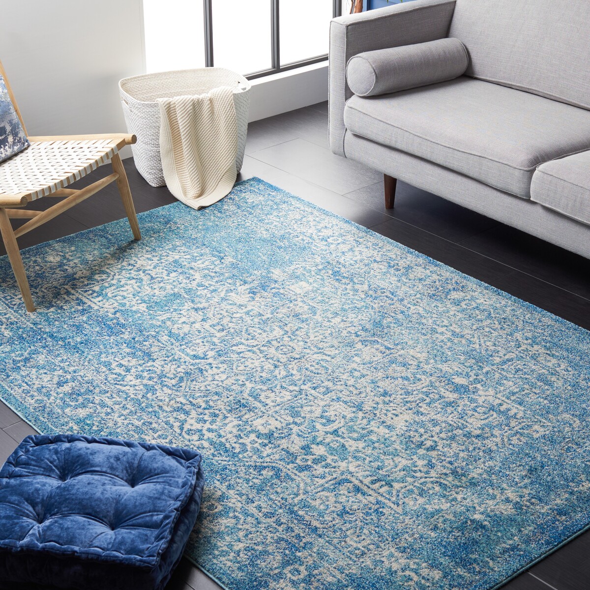 Rug Evk256c Evoke Area Rugs By Safavieh 5 1 X 7 6