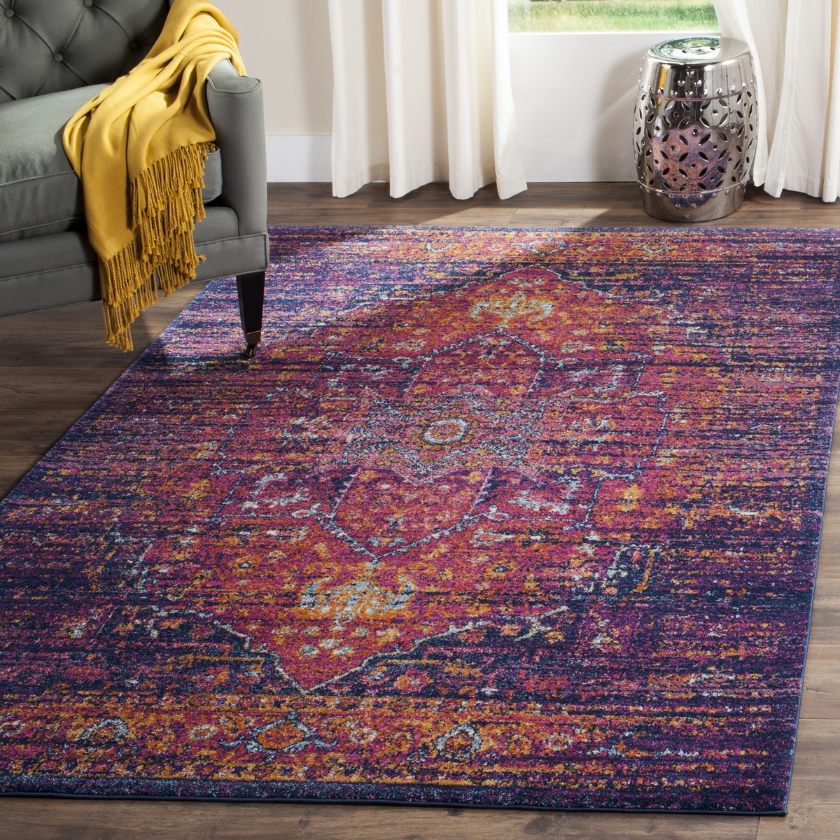 Rug EVK275F Evoke Area Rugs by Safavieh