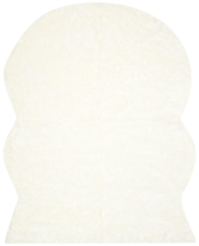 Rug FSS117A Faux Sheep Skin Area Rugs by Safavieh