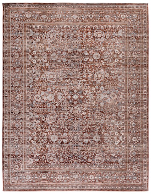 Harlow Rust Rug Rug HAR163P - Bedroom, Dining Room, Harlow, Home Office, Living Room ...