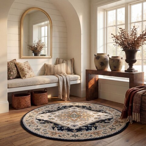 Rug HG625D - Bedroom, Dining Room, Heritage, Home Office, Living
